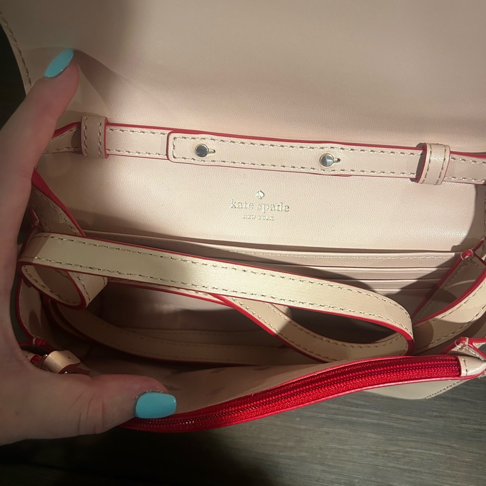Kate Spade Cream Pig Clutch - Picture 3 of 5